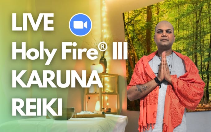 Gig Preview - Do a powerful holy fire iii karuna reiki distance healing session