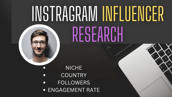 Gig Preview - Find best instagram influencer research for your niche