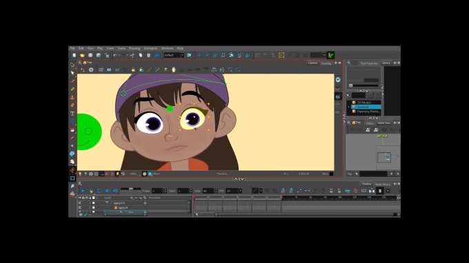 Gig Preview - Create a rig for animation in toon boom harmony