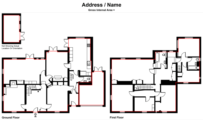 Gig Preview - Draw a 2d floor plan in autocad from PDF or hand sketch