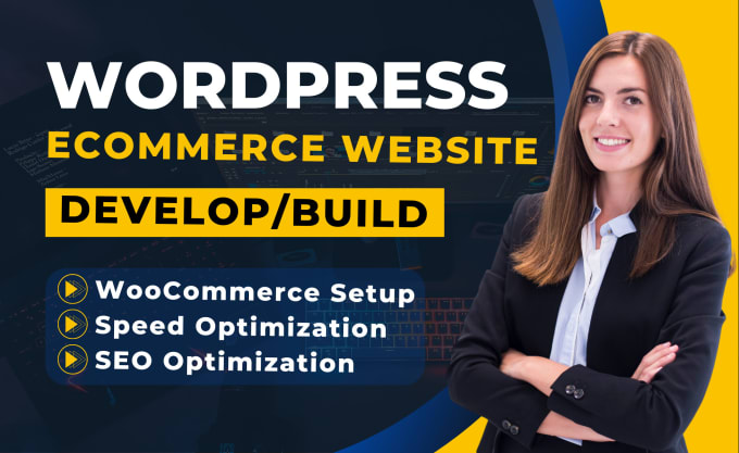 Gig Preview - Design ecommerce store using wordpress woocommerce