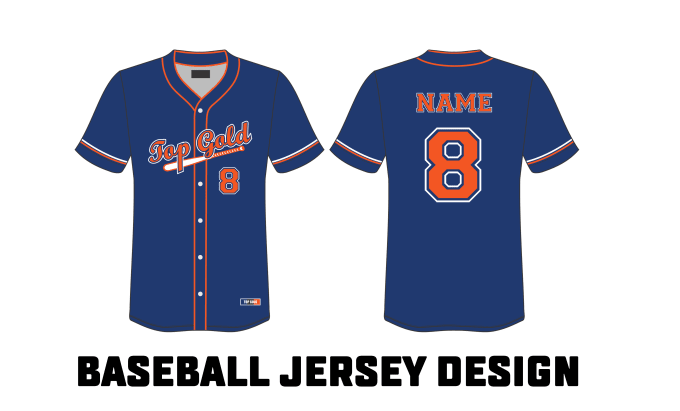 Gig Preview - Design baseball jersey or uniform for sublimation