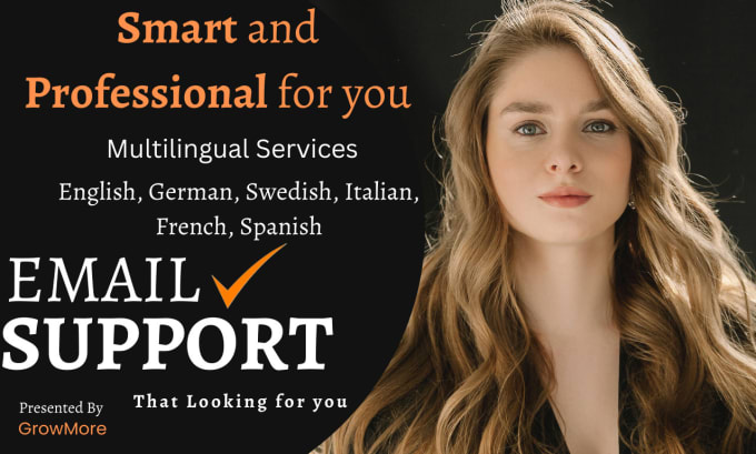 Gig Preview - Provide the best customer multilingual services in email support