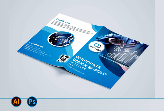 Gig Preview - Design professional trifold, bifold, flyer, brochure