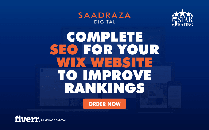 Gig Preview - Do complete SEO for your wix website to improve rankings