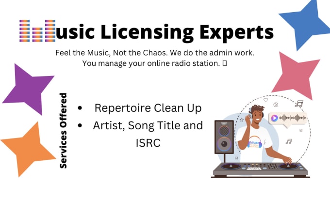 Gig Preview - Help you avoid copyright infringement by cleaning up your music repertoire