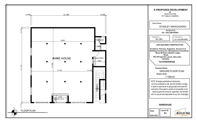 Gig Preview - Draw architectural 2d plan in archicad or autocad