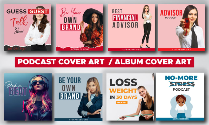 Gig Preview - Design professional album cover, podcast cover design, cd cover art