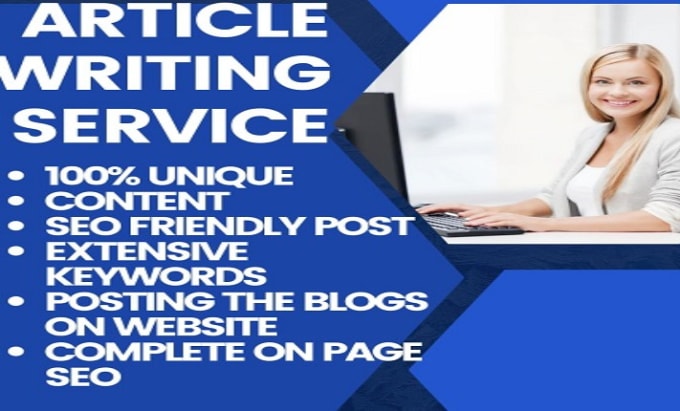 Gig Preview - Write SEO content for your blog and websites