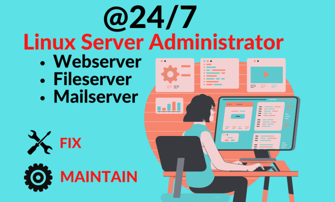 Gig Preview - Be your server admin and IT support person