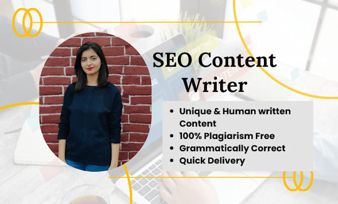 Gig Preview - Be your SEO content writer