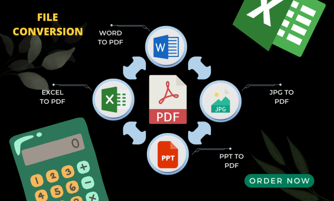 Gig Preview - Do all types file conversion into pdf excel  word within a short time