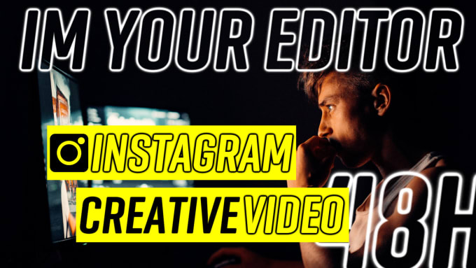 Gig Preview - Do professional instagram video editing in 48 hours