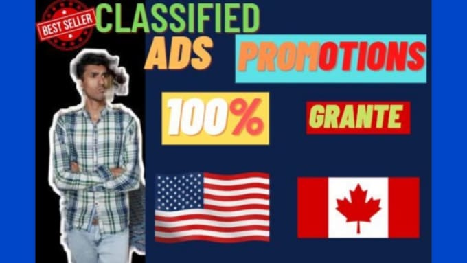 Gig Preview - Usa post classified ads in top classified ad posting sites