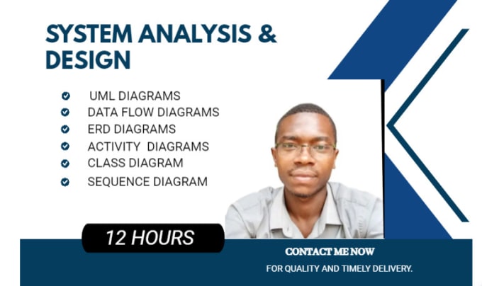 Gig Preview - Do uml diagrams, srs, erd, class, dfd and use case diagrams