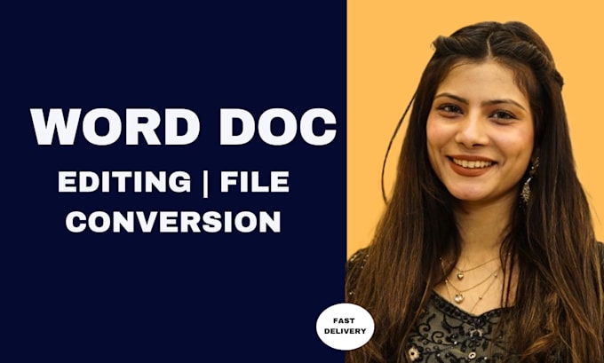 Gig Preview - Be your VA for word document editing and file conversion