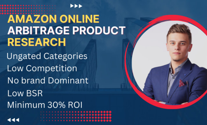 Gig Preview - Do amazon online arbitrage winning product research