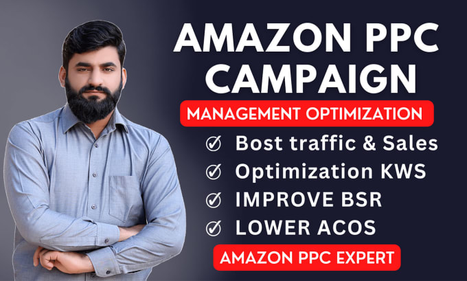 Gig Preview - Setup and manage amazon PPC campaign sponsored ads optimization