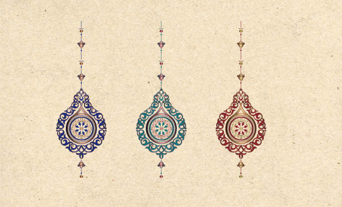 Gig Preview - Design persian or arabic motifs