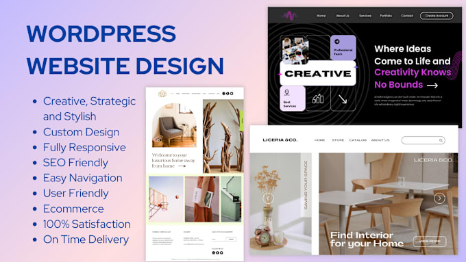 Bestseller - design a responsive modern wordpress website for your business