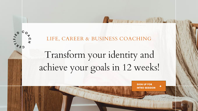 Gig Preview - Guarantee your 12 week transformation to career, startup, and executive success