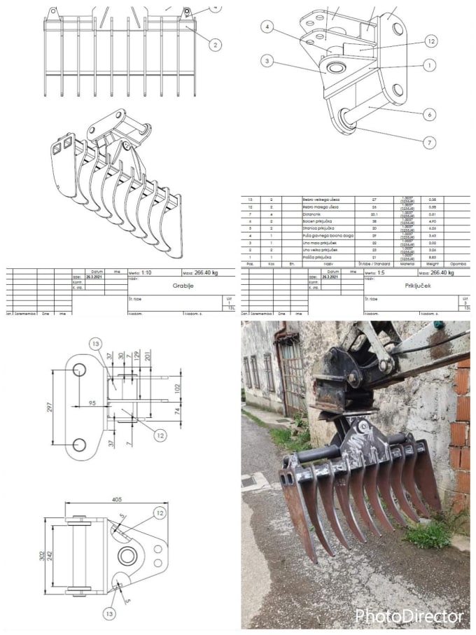 Gig Preview - Do technical drawings according to iso standards