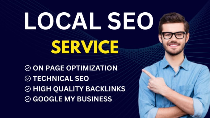 Gig Preview - Do local SEO service, google my business listing for top ranking