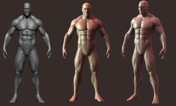 Gig Preview - Do 3d sculpting, 3d character modeling, 3d sculpture for game and 3d printing