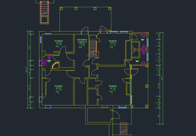 Gig Preview - Create 2d drawing from point cloud data