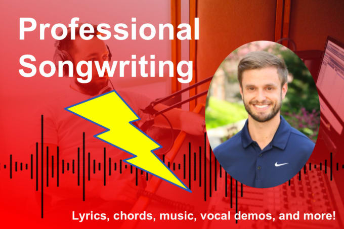 Gig Preview - Write custom, catchy lyrics for your dream song