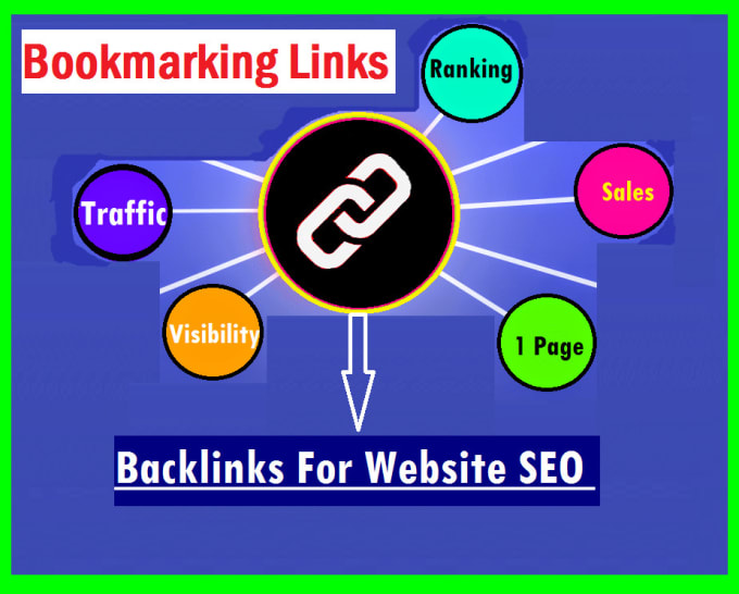 Gig Preview - Do bookmarking backlinks for website SEO ranking