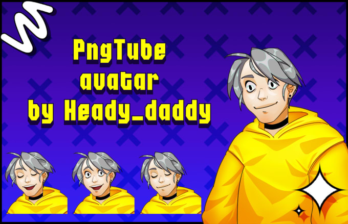 Gig Preview - Draw pngtuber avatar for your streaming