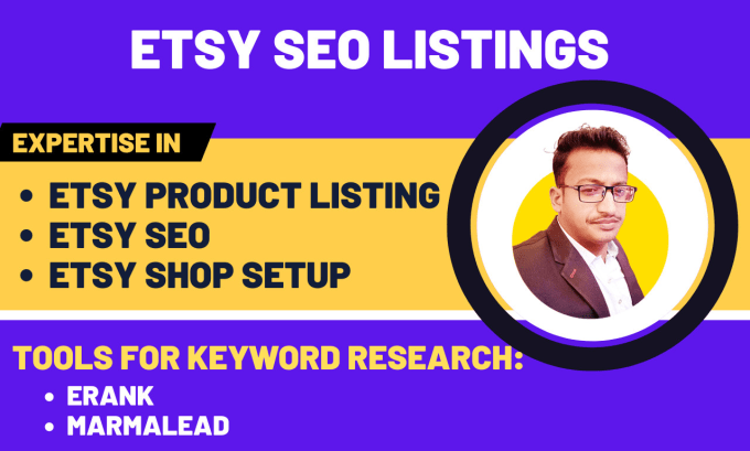 Gig Preview - Rank your etsy listings with etsy seo titles and tags