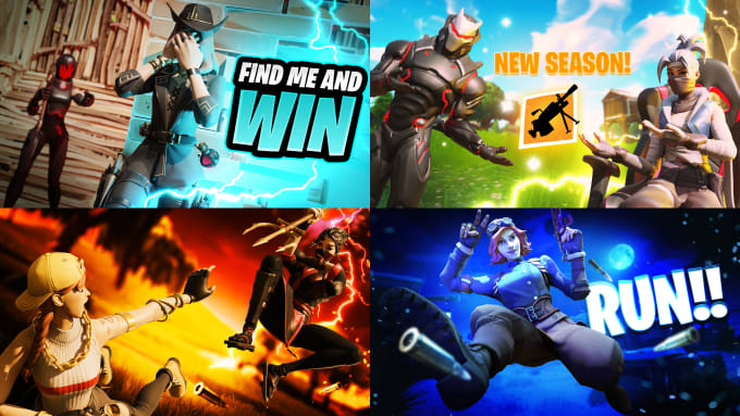 Bestseller - design professional 3d fortnite graphics