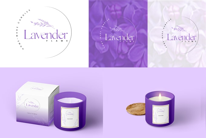 Gig Preview - Design candle label design, product packaging and candle logo design