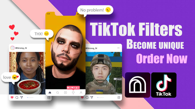 Gig Preview - Create professional effect house ar filters for tiktok