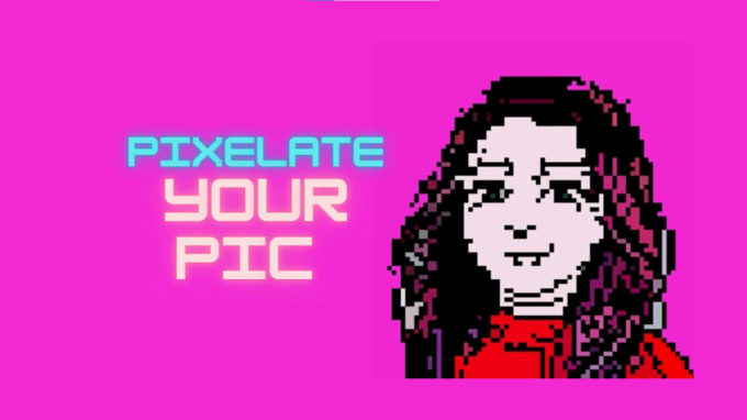 Gig Preview - Make animated pixel art character from your pic for nft art, gift, profile pic