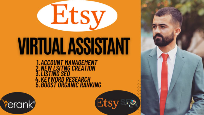 Gig Preview - Do etsy product listings SEO, etsy store manager, etsy virtual assistant