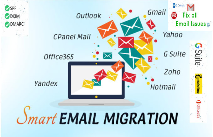 Gig Preview - Migrate your email to google workspace or office 365, without downtime