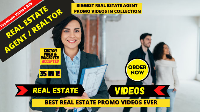 Gig Preview - Create real estate lead generation custom promo video ads