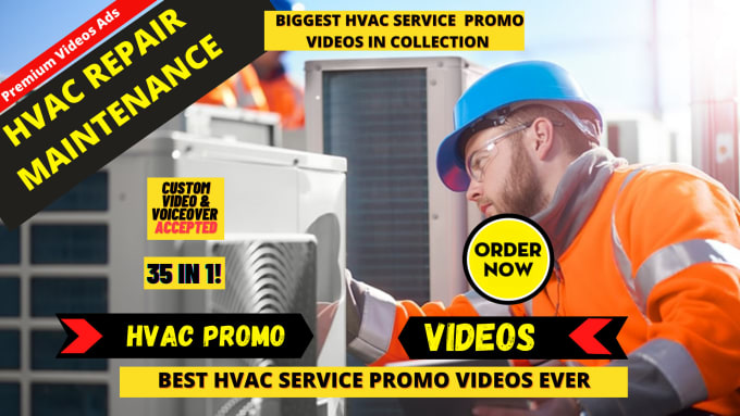 Gig Preview - Do hvac repair,installation,maintenance service promo video