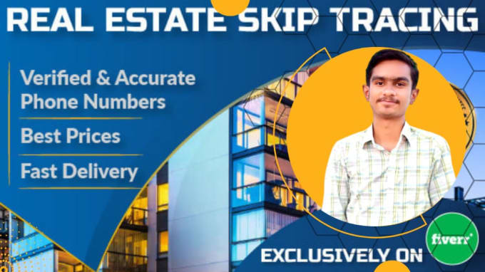 Gig Preview - Provide real estate leads with skip tracing service very fast