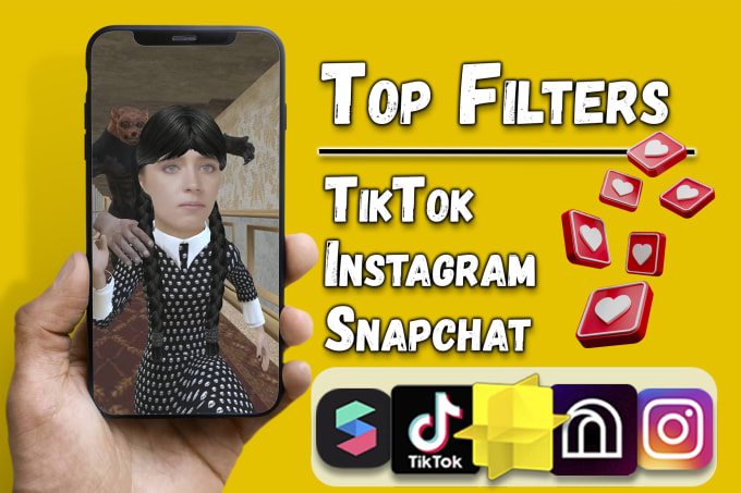 Gig Preview - Create viral ar filters tik tok effect house lenses games