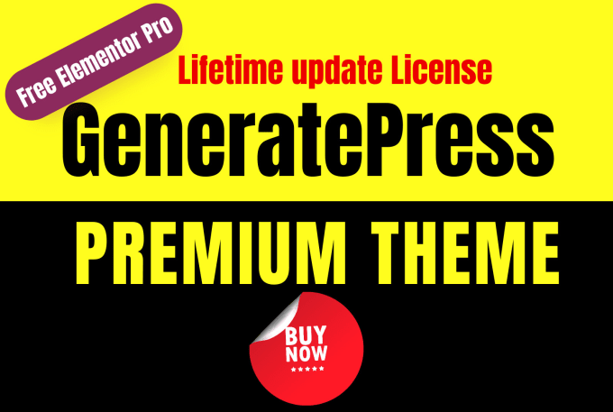 Gig Preview - Install generatepress premium theme and plugin with lifetime updateable