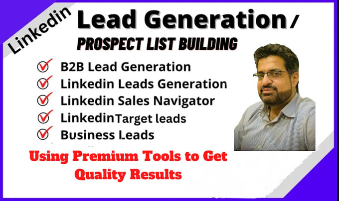 Gig Preview - Provide targeted b2b verified leads from any industry