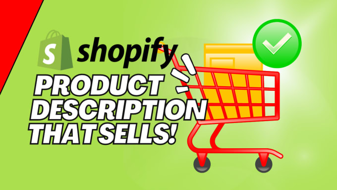 Gig Preview - Write the perfect shopify product description that converts