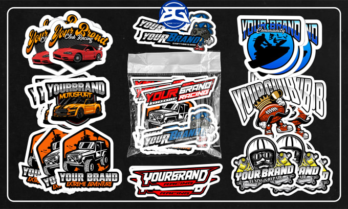 Gig Preview - Logo design excellent automotive, racing, offroad, sports