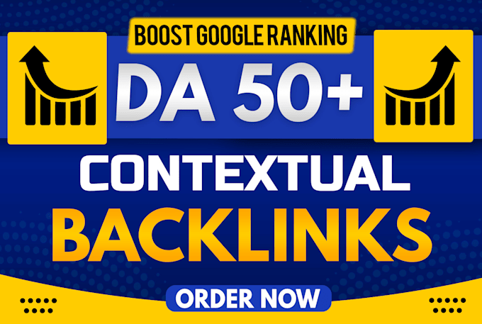 Gig Preview - Make white hat high quality da 50 SEO dofollow backlinks