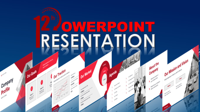 Gig Preview - Design powerpoint presentation, canva, and google slides