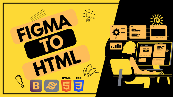 Gig Preview - Convert your figma to HTML, PSD to HTML, xd to HTML